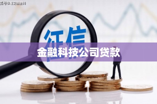 常州金融科技公司贷款